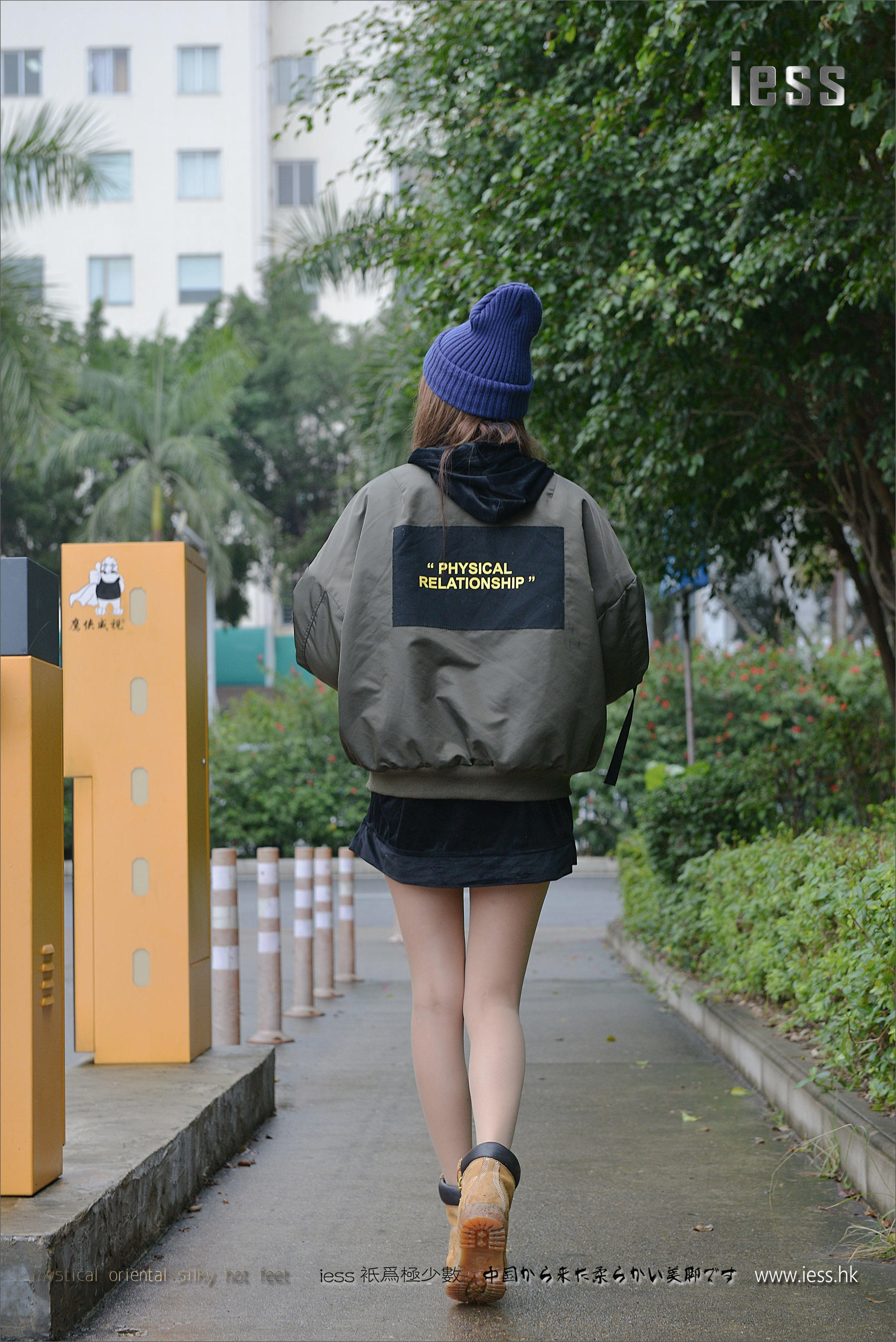 丝足便当059 潇潇 《短靴、肉丝与单车》[IESS异思趣向]