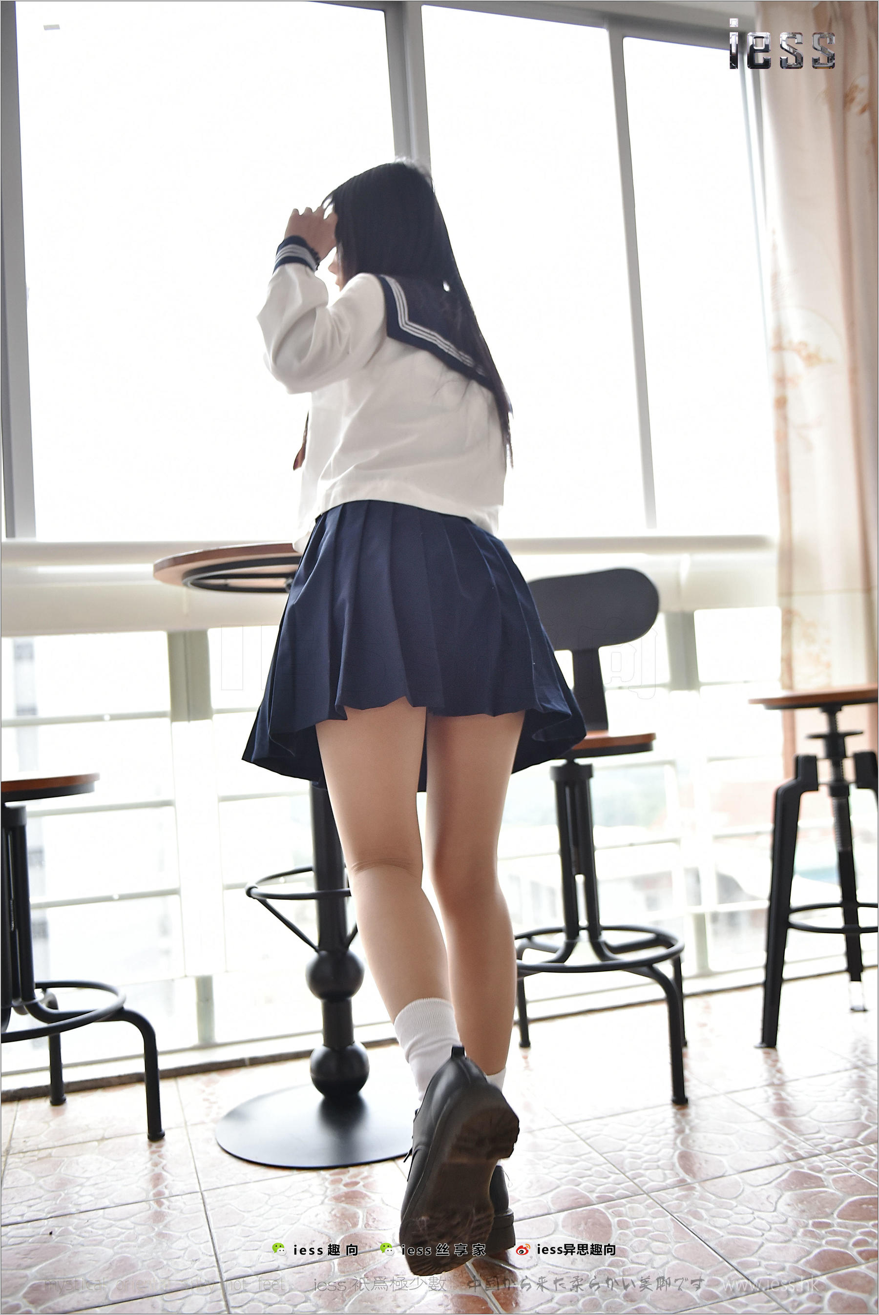 丝足便当148 琪琪 《棉袜JK》[IESS异思趣向]
