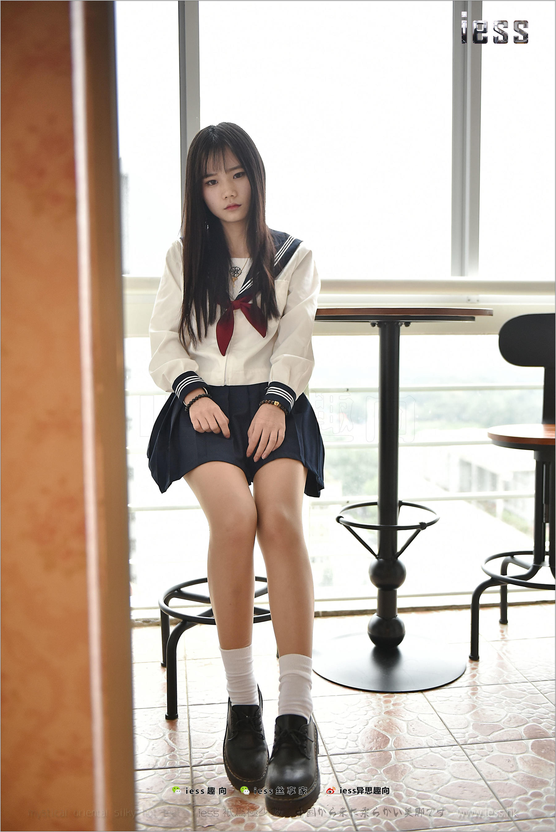 丝足便当148 琪琪 《棉袜JK》[IESS异思趣向]