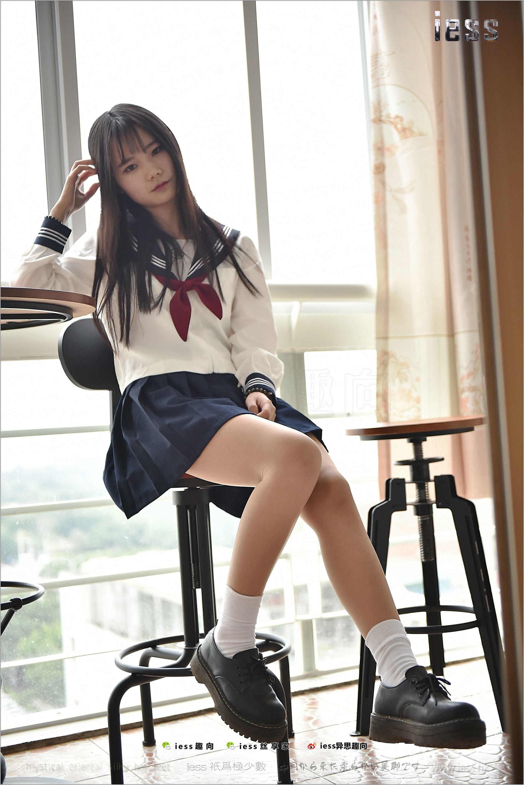丝足便当148 琪琪 《棉袜JK》[IESS异思趣向]