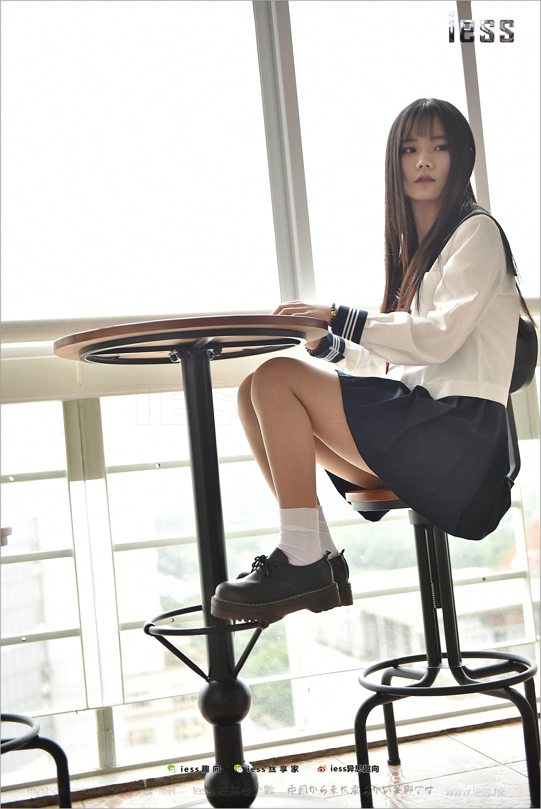 丝足便当148 琪琪 《棉袜JK》[IESS异思趣向]