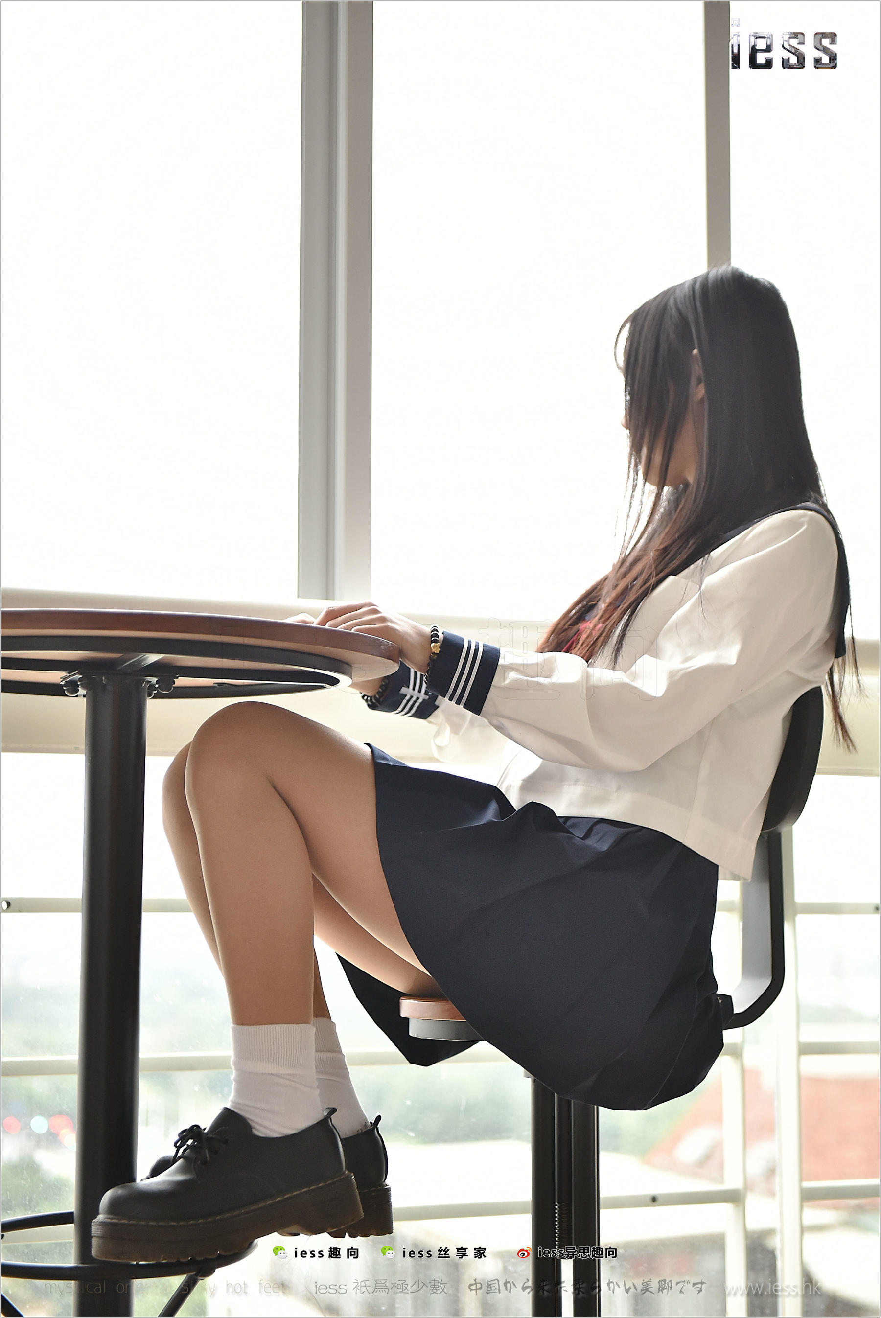 丝足便当148 琪琪 《棉袜JK》[IESS异思趣向]