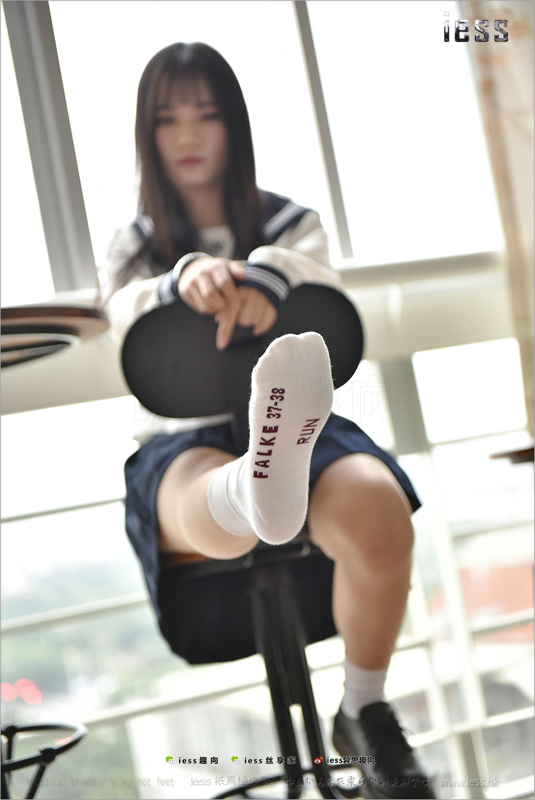 丝足便当148 琪琪 《棉袜JK》[IESS异思趣向]