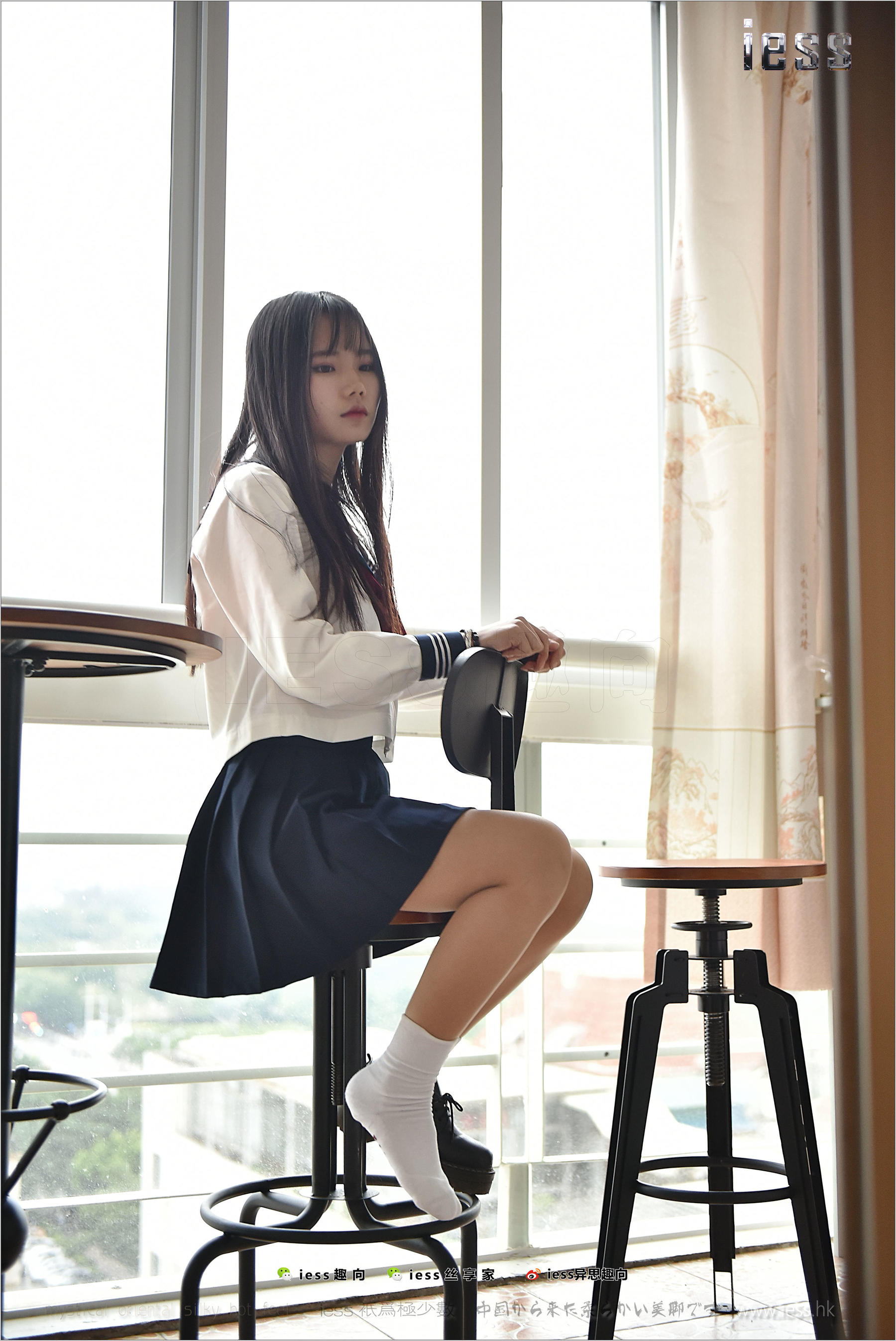 丝足便当148 琪琪 《棉袜JK》[IESS异思趣向]