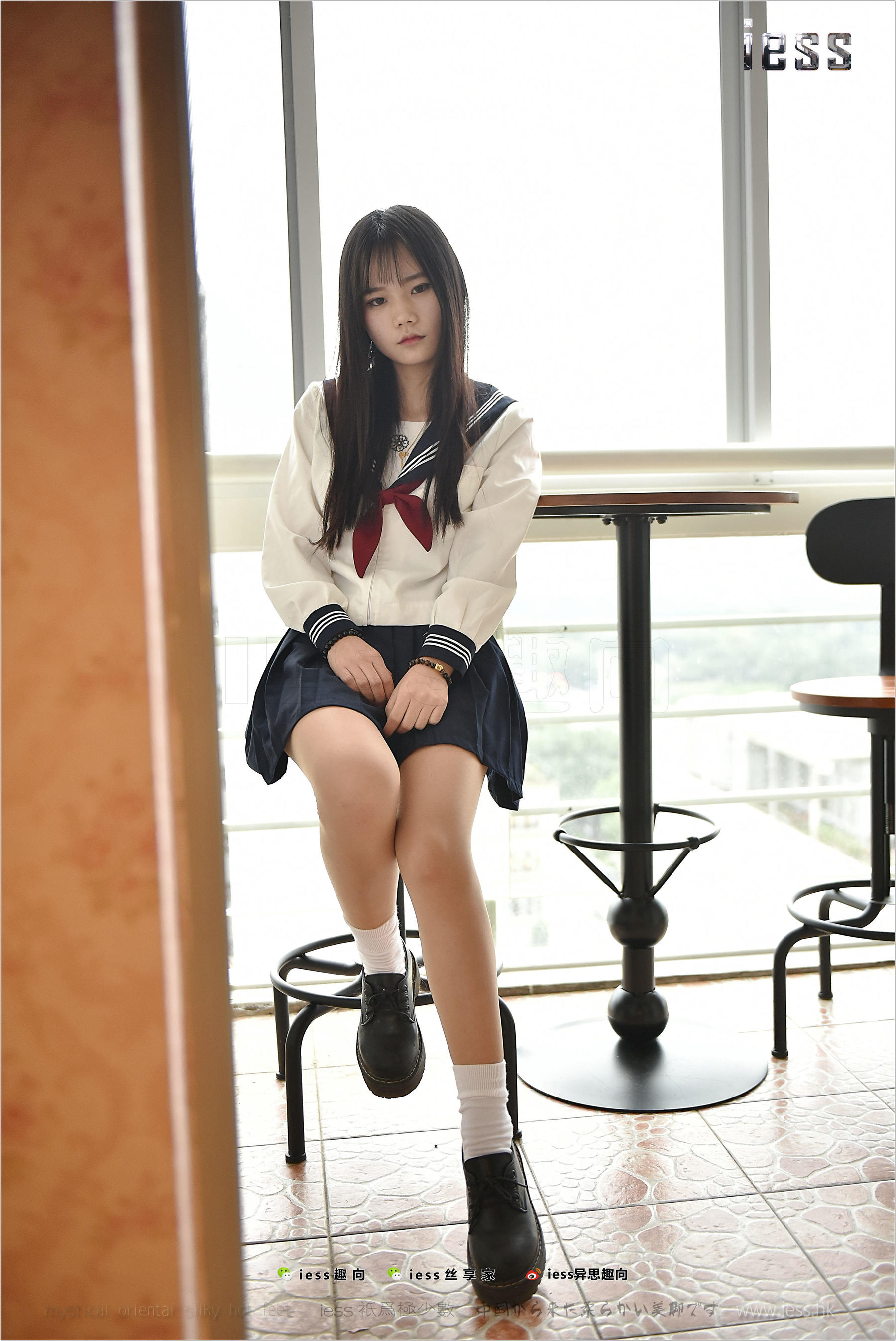 丝足便当148 琪琪 《棉袜JK》[IESS异思趣向]
