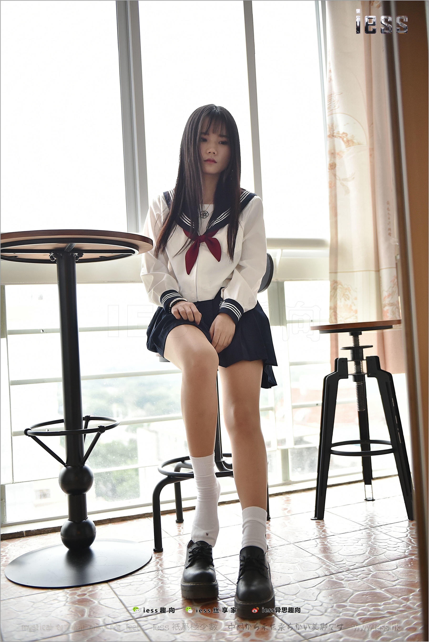 丝足便当148 琪琪 《棉袜JK》[IESS异思趣向]