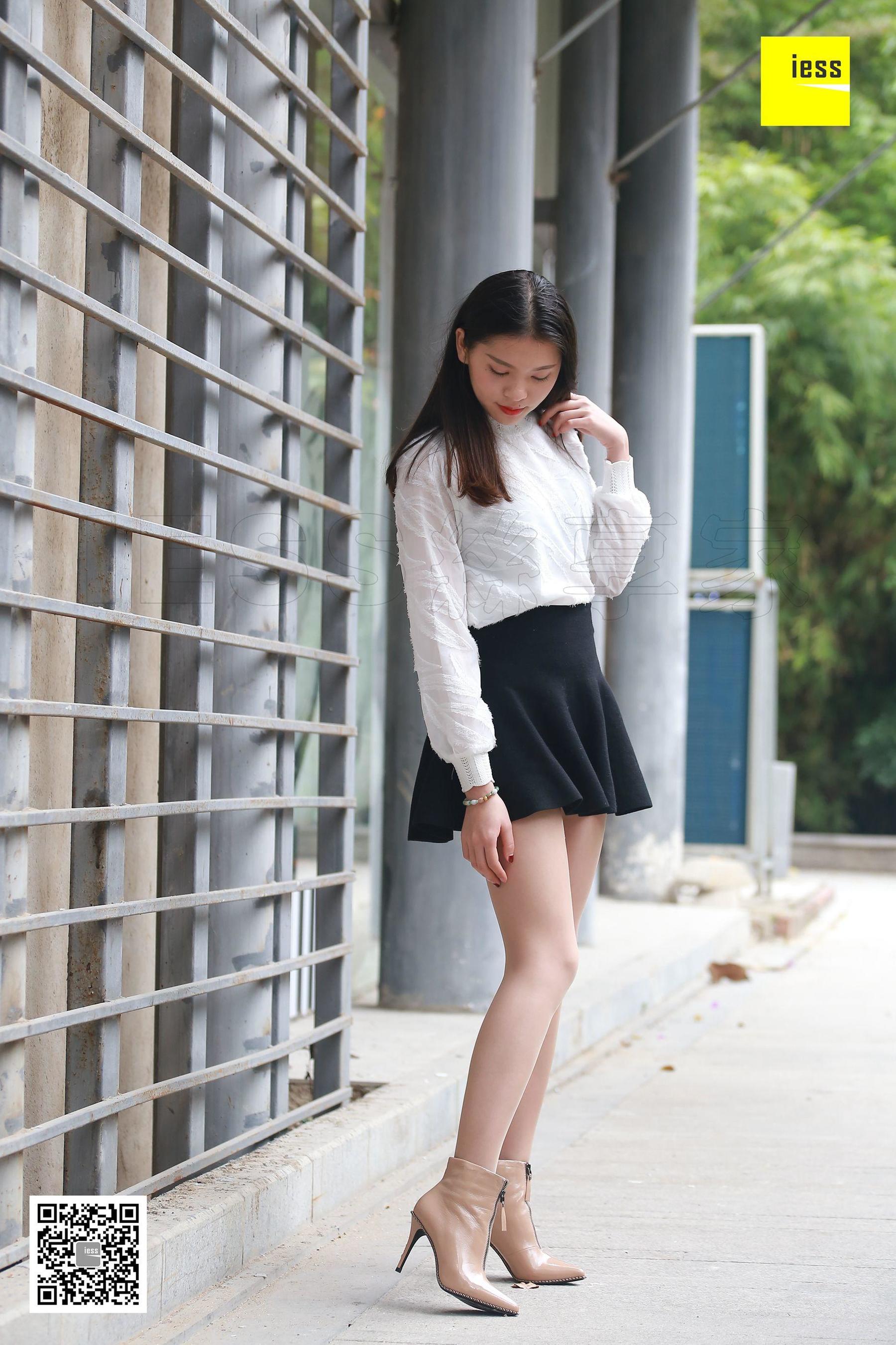 七七《裸色漆皮短靴》 [异思趣向IESS] 丝享家162