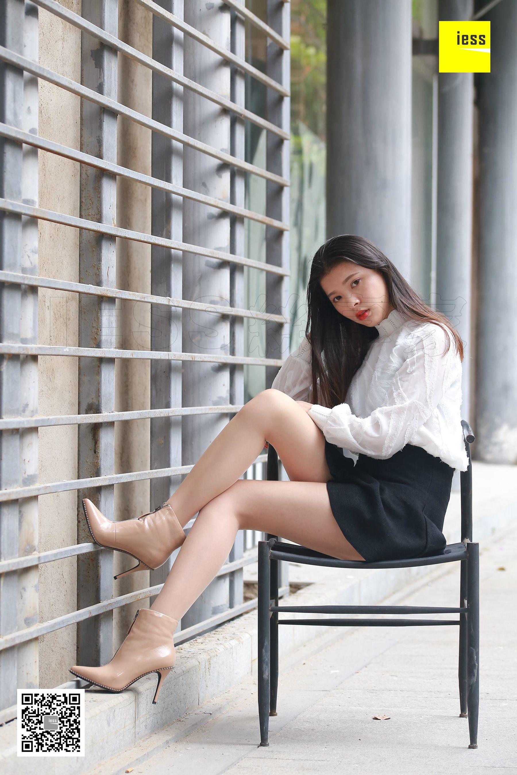 七七《裸色漆皮短靴》 [异思趣向IESS] 丝享家162