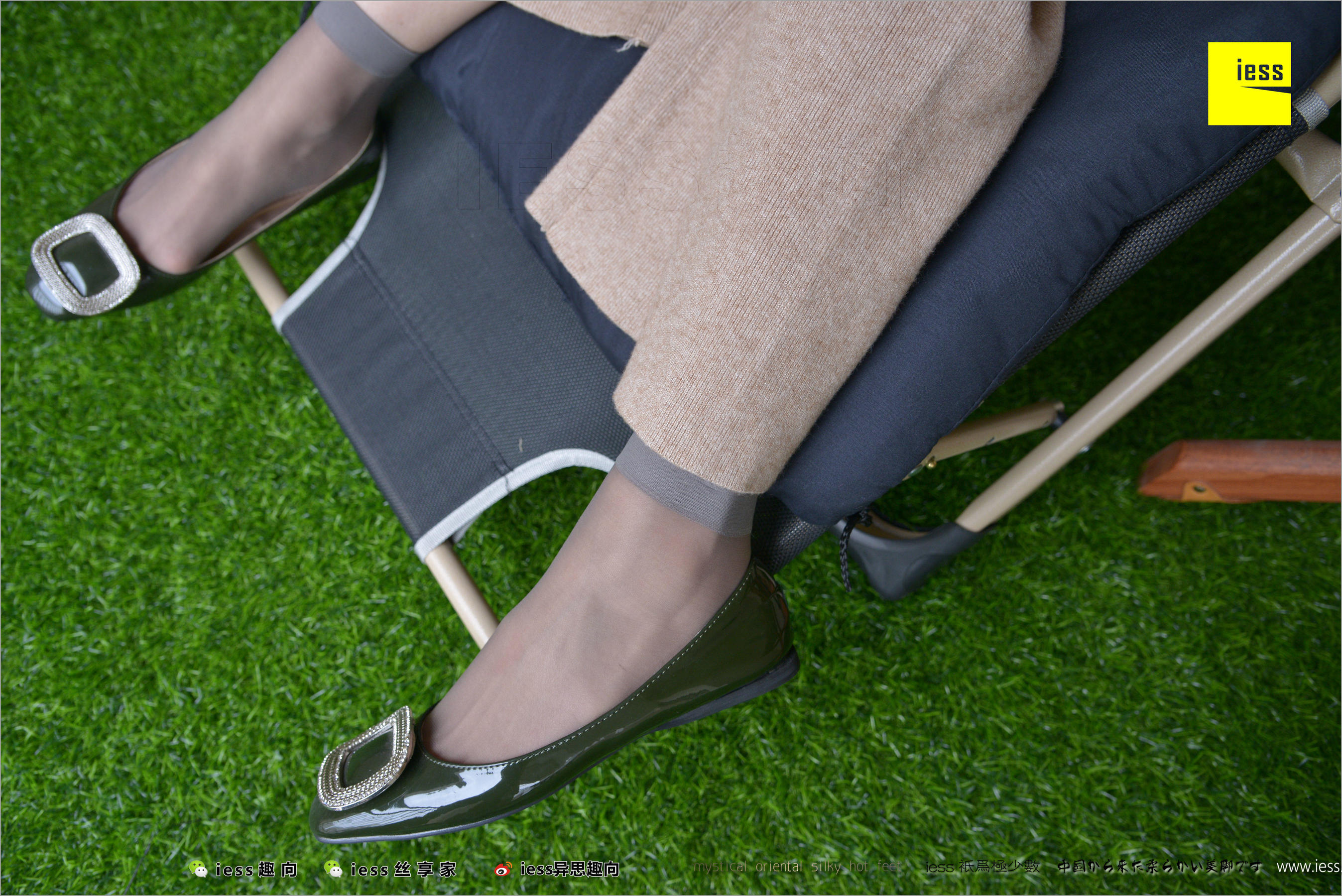 小羽《小羽、船袜、短丝和平底鞋》精简版 [异思趣向IESS] 丝足便当218