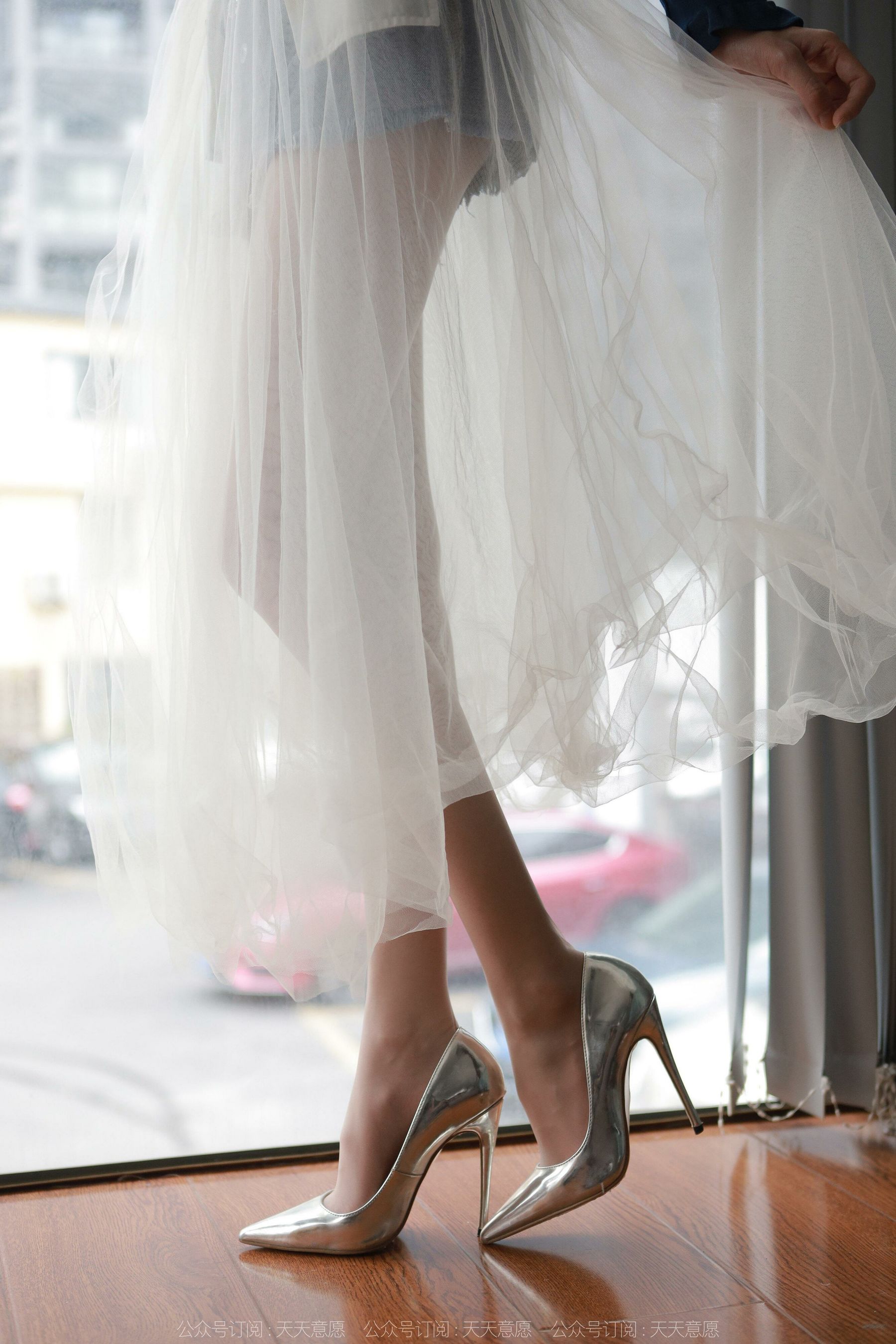 [异思趣向IESS] 模特：团团《长腿白纱》